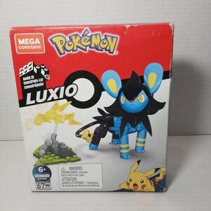 Mega Construx Pokemon Luxio Construction Set 67 Pieces New Sealed Ages 6+